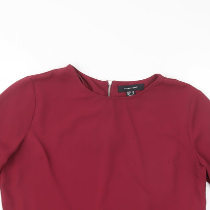 Atmosphere Womens Purple   Basic Blouse Size 12