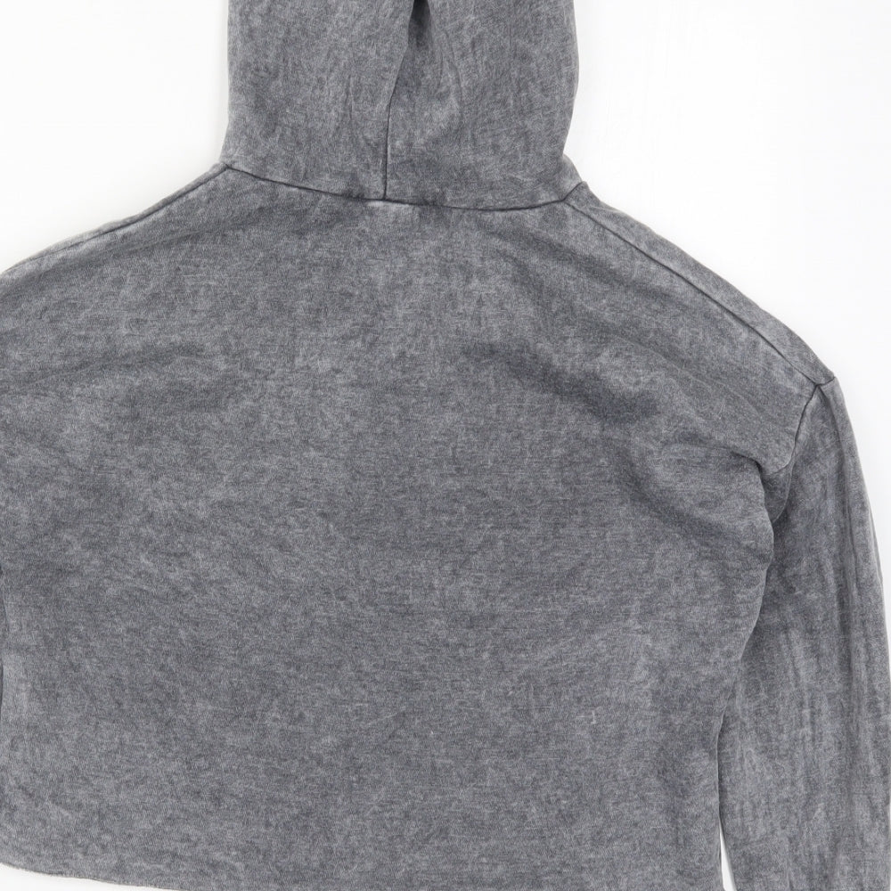 New Look Girls Grey   Pullover Hoodie Size 12-13 Years  - Kind is Cool