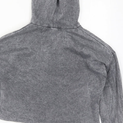 New Look Girls Grey   Pullover Hoodie Size 12-13 Years  - Kind is Cool