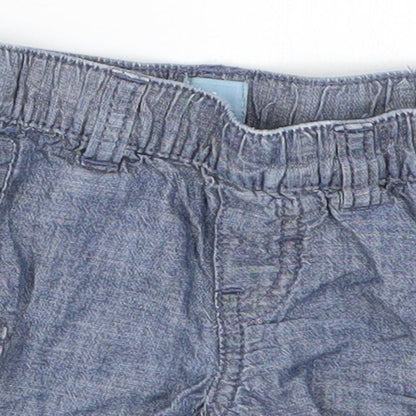 Gap Baby Blue  Denim Cropped Jeans Size 12-18 Months