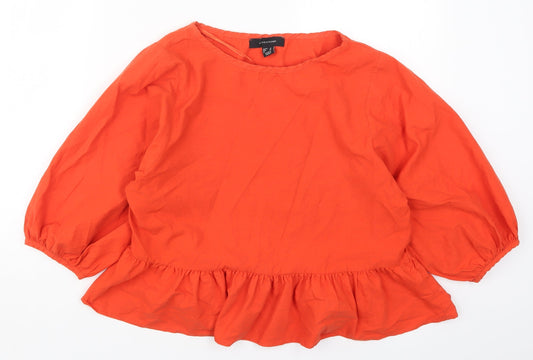 Atmosphere Womens Red   Basic T-Shirt Size 8