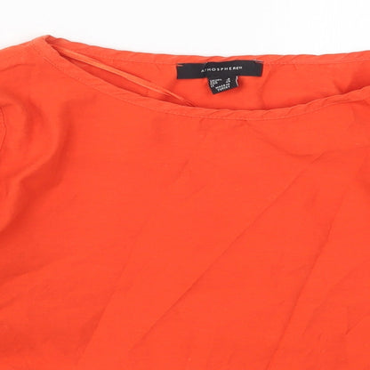 Atmosphere Womens Red   Basic T-Shirt Size 8