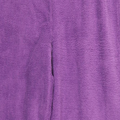 Womens UK Size M Preworn Regular Fit  Purple Trousers