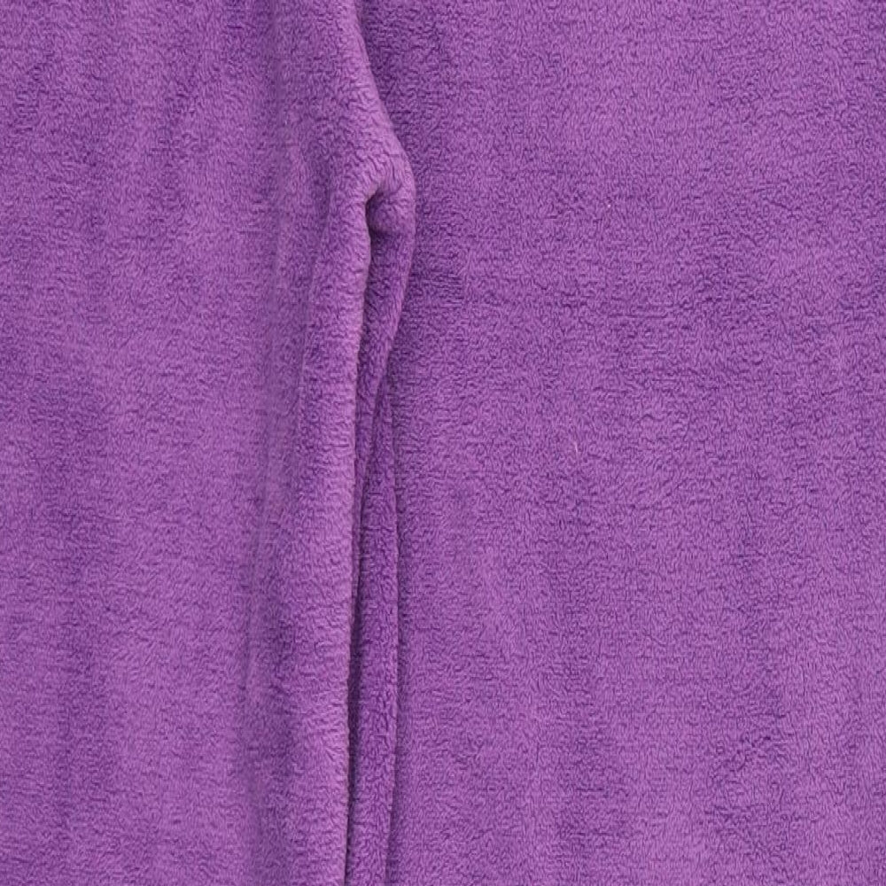 Womens UK Size M Preworn Regular Fit  Purple Trousers