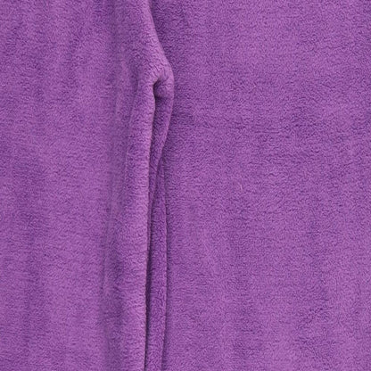 Womens UK Size M Preworn Regular Fit  Purple Trousers