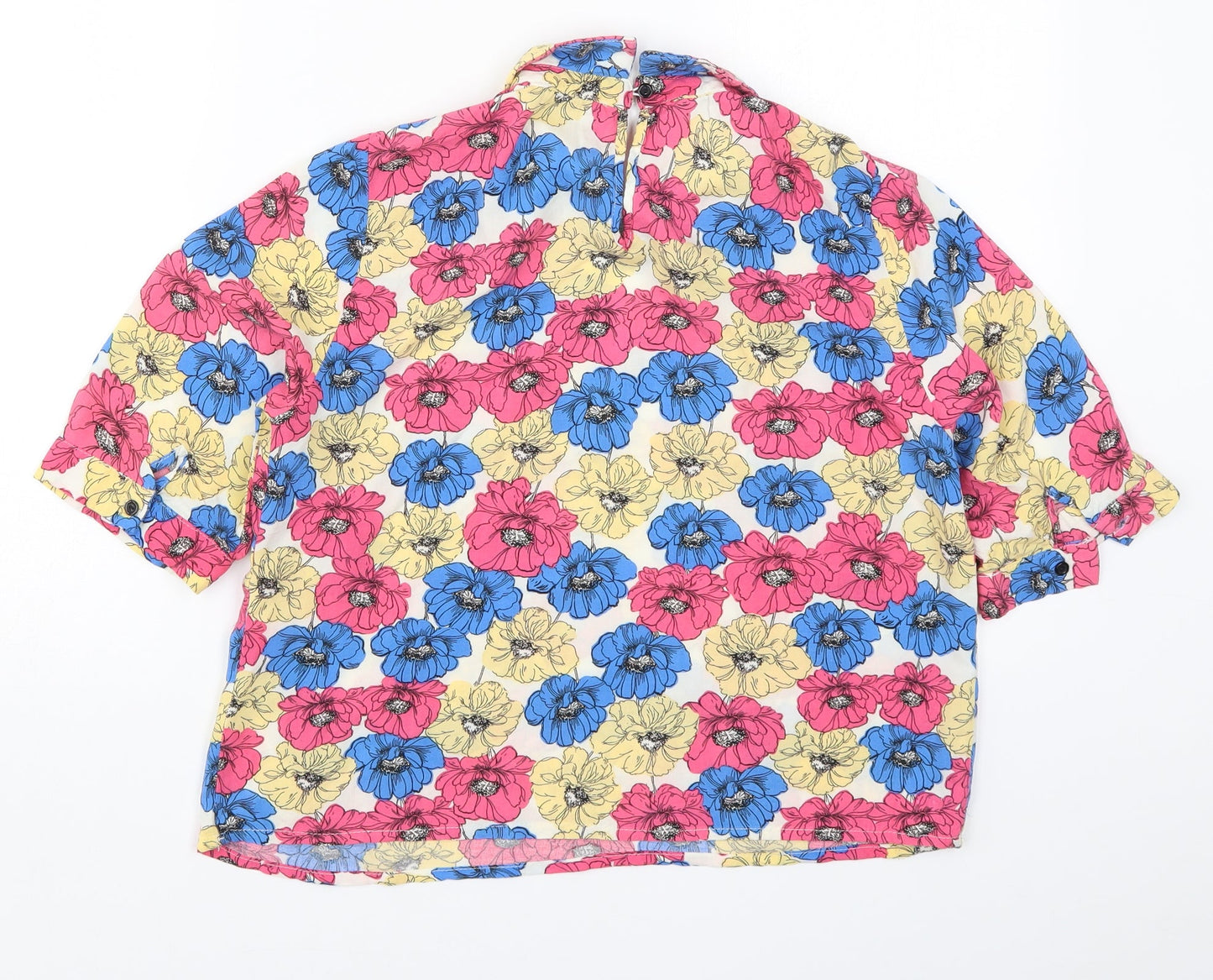 Womens UK Size 14 Atmosphere Multicoloured Basic T-Shirt