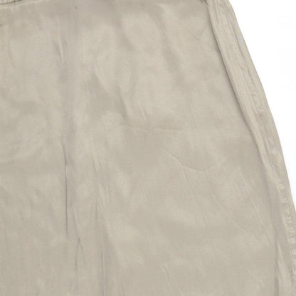 Marks and Spencer Womens Beige   Straight & Pencil Skirt Size 12