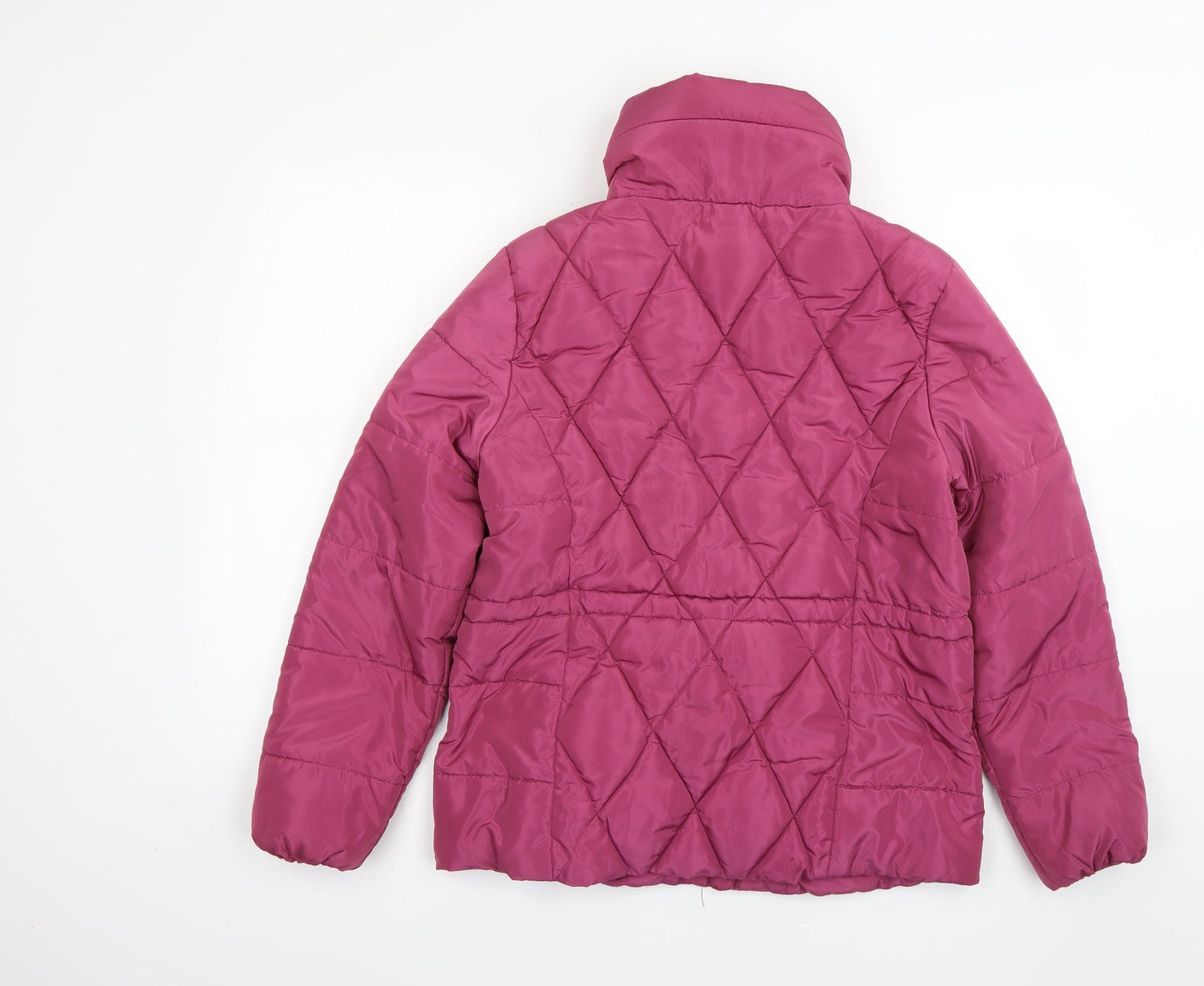 Womens UK Size 10 Marks and Spencer Pink Rain Coat