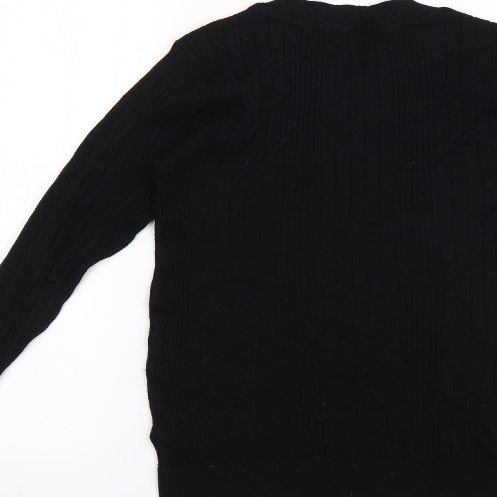 Womens UK Size 12 New Look Black Pullover Jumper