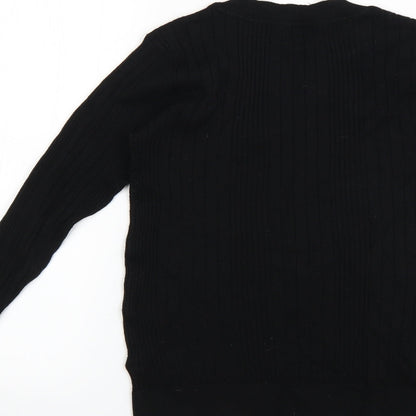 Womens UK Size 12 New Look Black Pullover Jumper