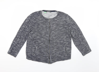 Womens UK Size 14 bonmarche Grey Pullover Jumper