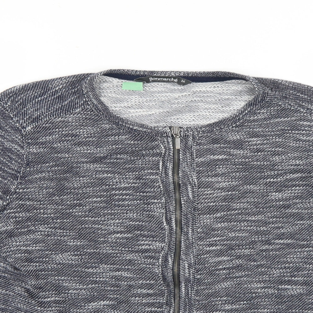 Womens UK Size 14 bonmarche Grey Pullover Jumper