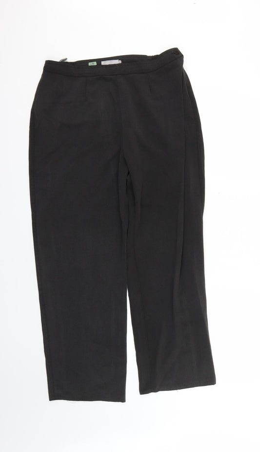Bonmarché Womens Grey   Trousers  Size 16 L26 in