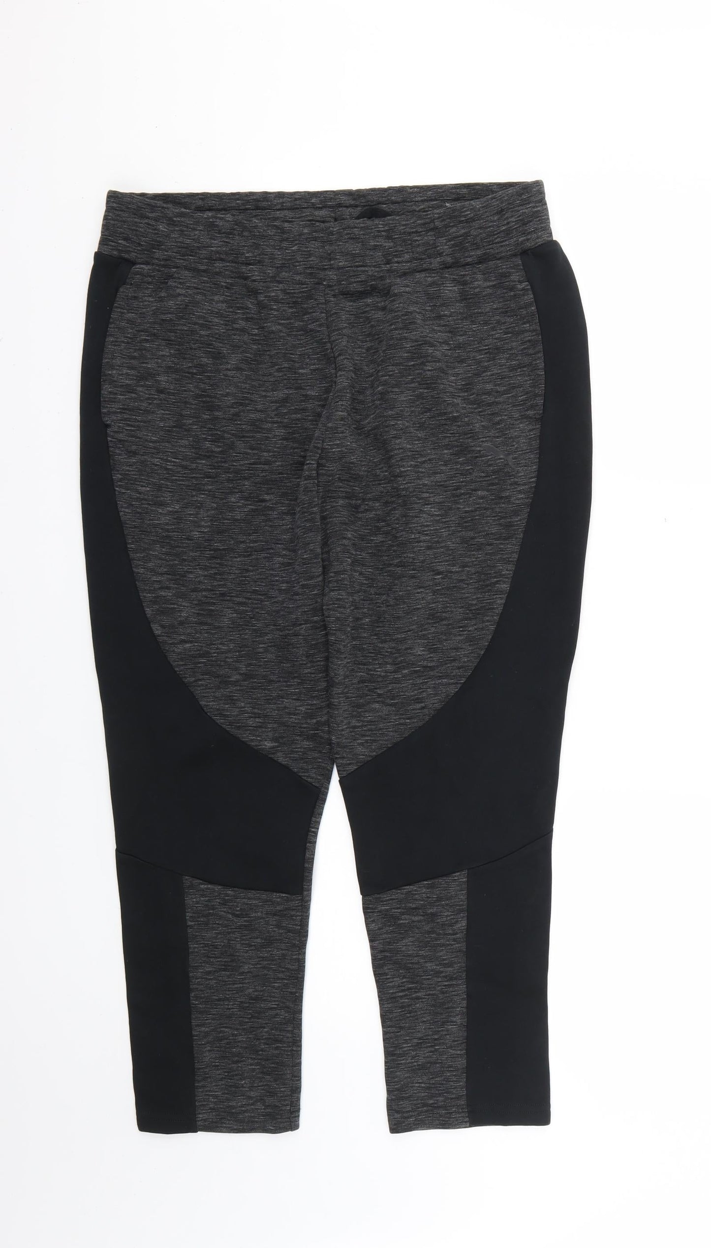 PUMA Womens Grey   Jogger Trousers Size 14 L24 in