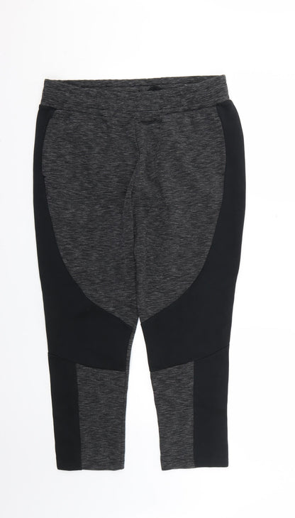 PUMA Womens Grey   Jogger Trousers Size 14 L24 in