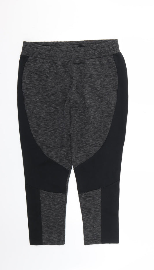 PUMA Womens Grey   Jogger Trousers Size 14 L24 in