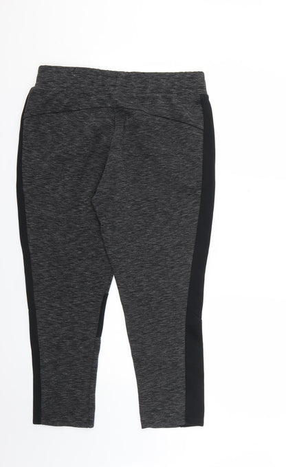 PUMA Womens Grey   Jogger Trousers Size 14 L24 in