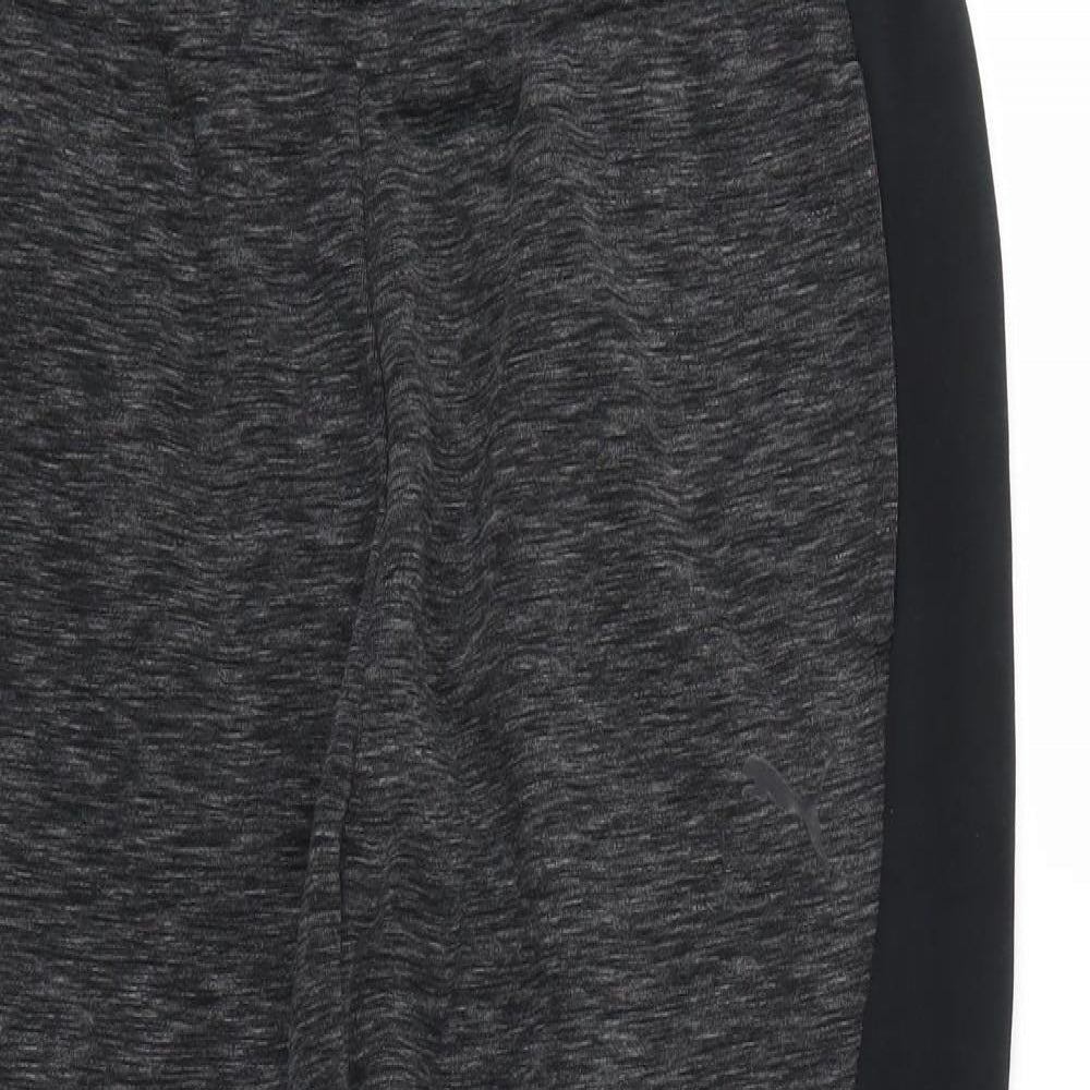 PUMA Womens Grey   Jogger Trousers Size 14 L24 in