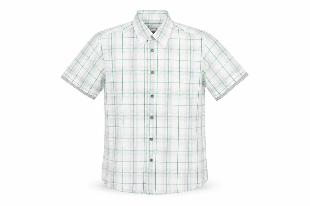 Mens UK Size L Springfield Multicoloured  Button-Up Short Sleeve Casual Shirt