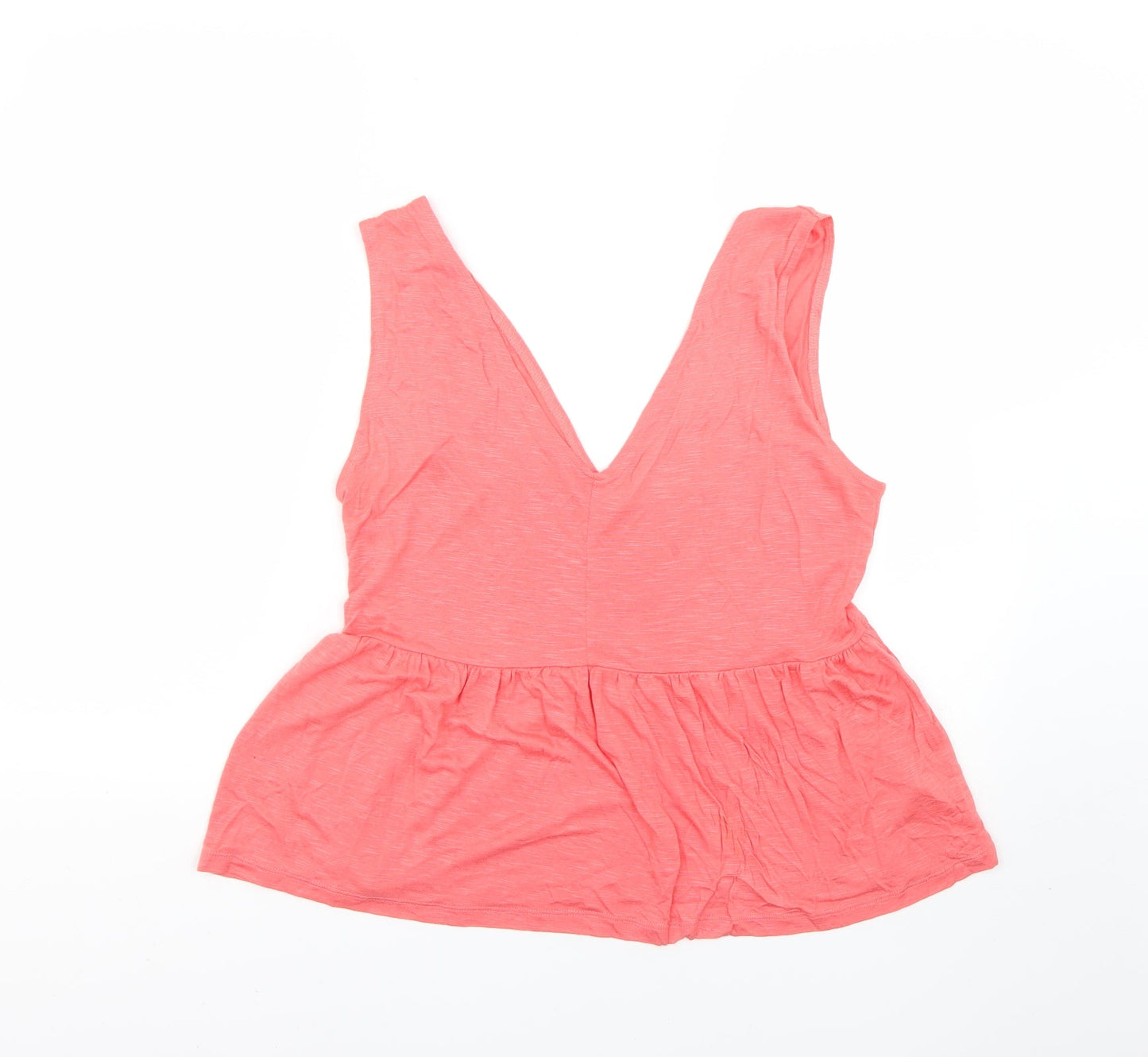 Primark Womens Orange   Basic T-Shirt Size 10