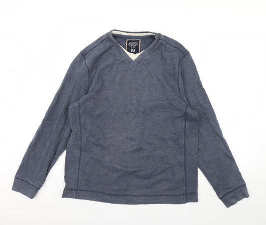 George  Mens Blue   Pullover Jumper Size XL