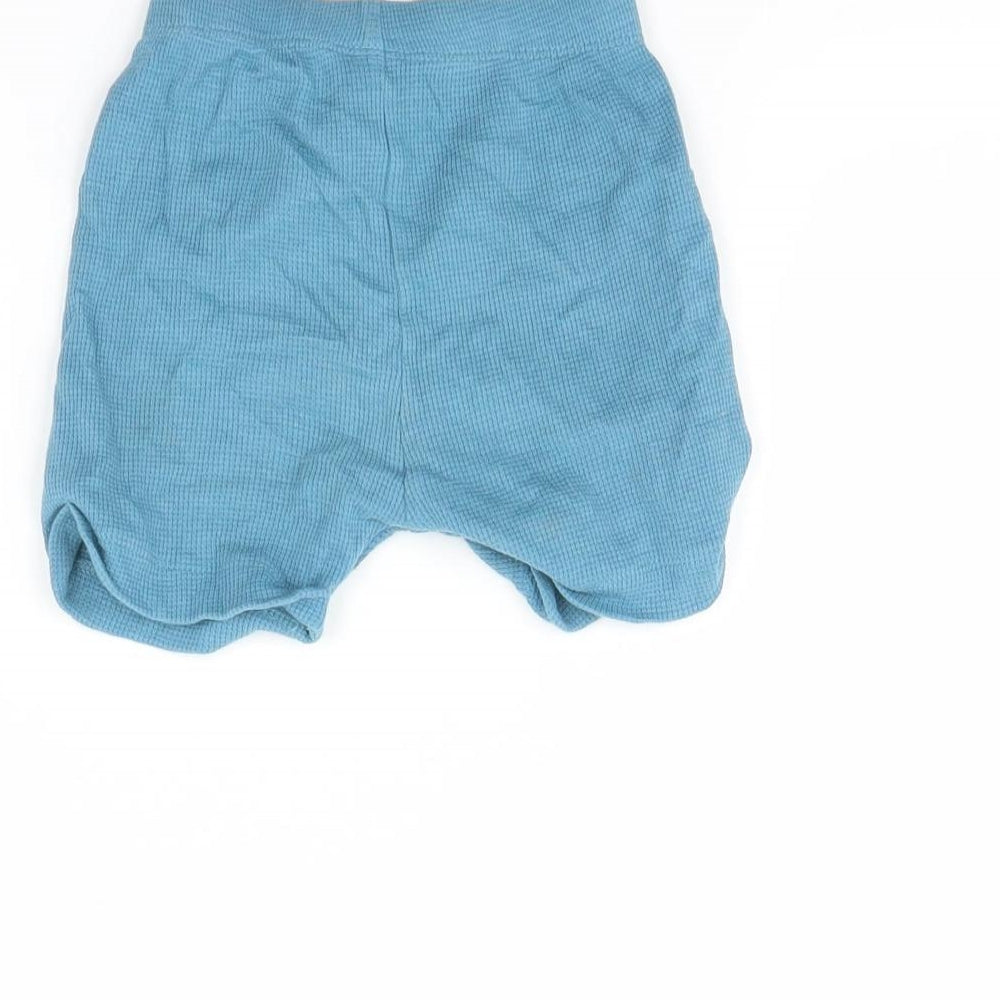 TU Girls Blue   Cropped Trousers Size 9 Months