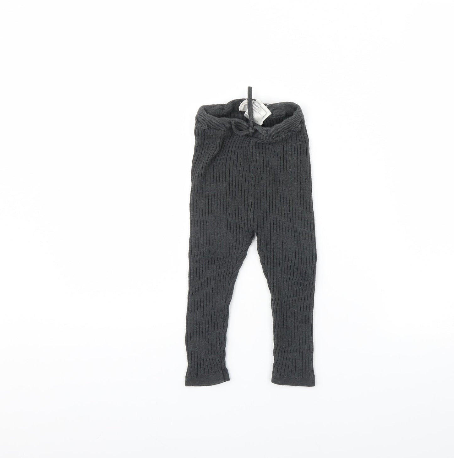 H&M Girls Grey   Jogger Trousers Size 2 Years