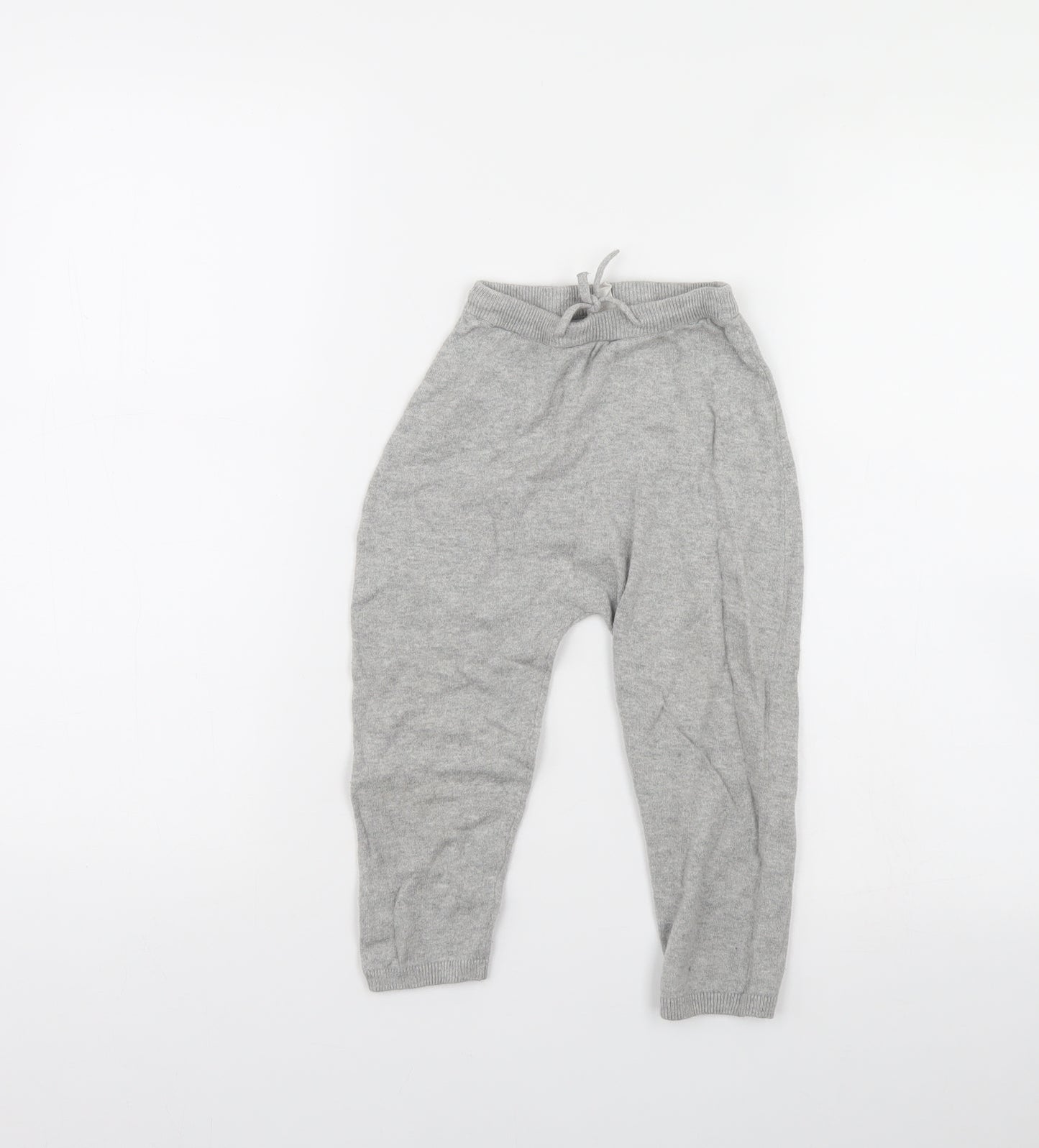 H&M Girls Grey   Jogger Trousers Size 2 Years