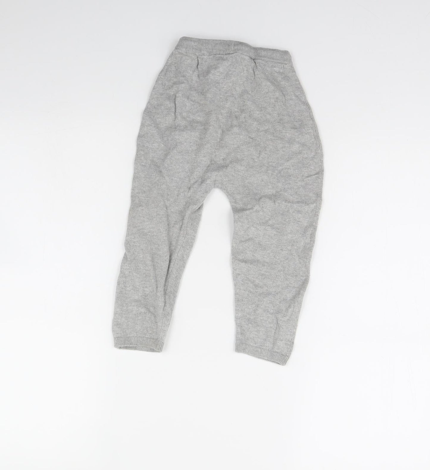H&M Girls Grey   Jogger Trousers Size 2 Years