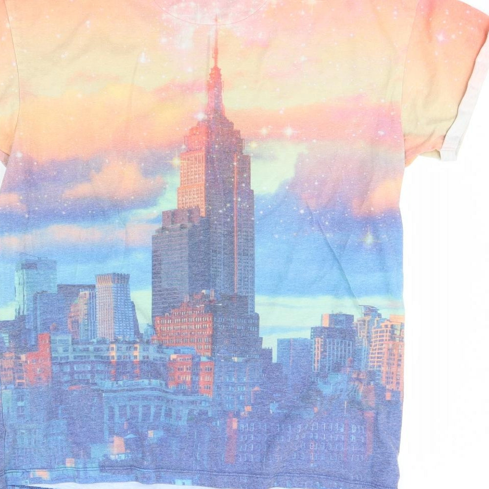 NEXT Mens Multicoloured    Polo Size M  - New york