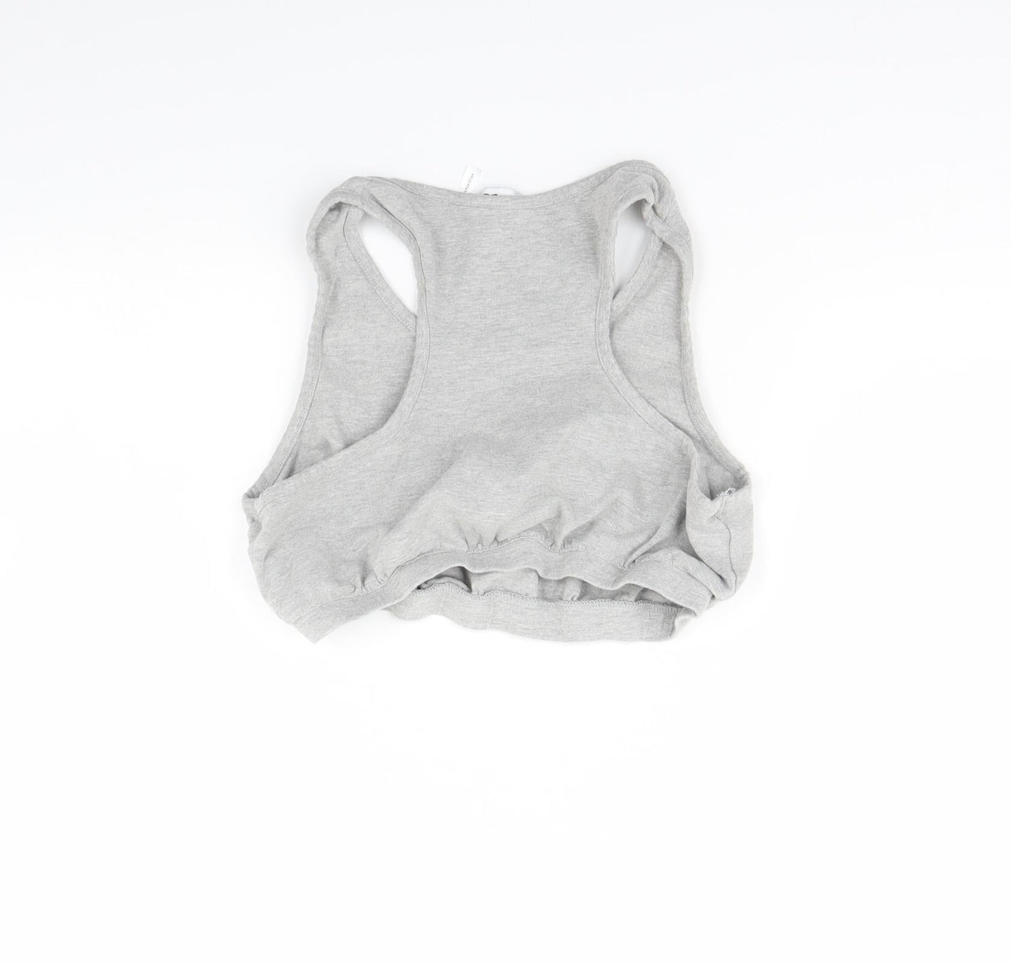 Womens UK Size 16 Label be Grey Cropped Tank