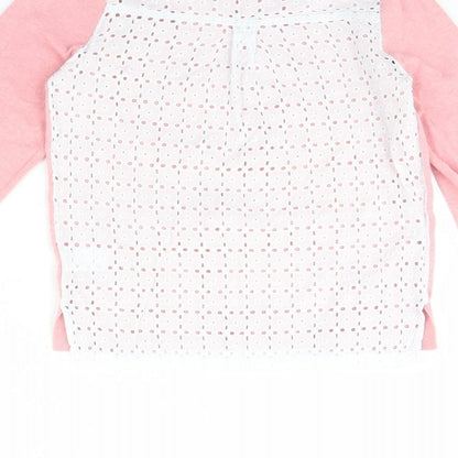 I Love Girls Wear Girls Pink   Pullover Jumper Size 11 Years