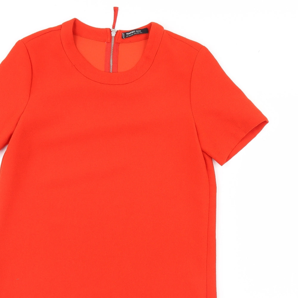 Mango Womens Red   Shift  Size XS