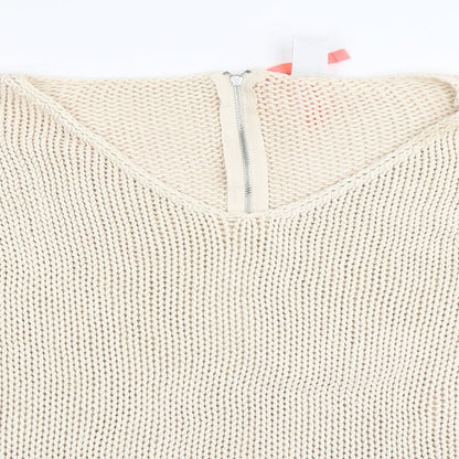 Womens UK Size M VILA Beige Pullover Jumper