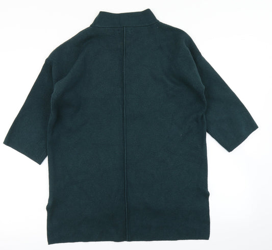 Womens UK Size S Rachel Zoe Green Pullover Jumper