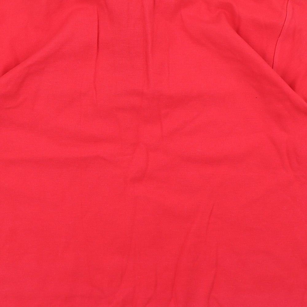 Samuel Sykes Mens Red    Polo Size M