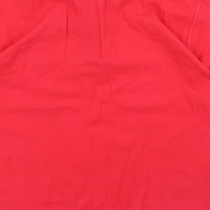 Samuel Sykes Mens Red    Polo Size M