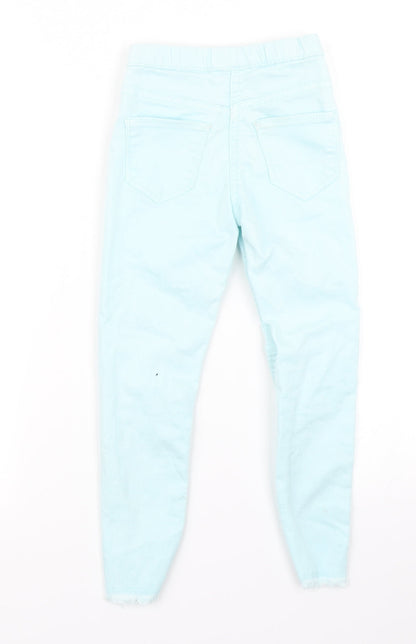 Matalan Girls Blue  Denim Skinny Jeans Size 6 Years