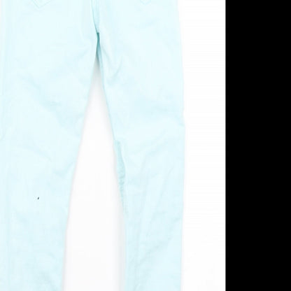 Matalan Girls Blue  Denim Skinny Jeans Size 6 Years