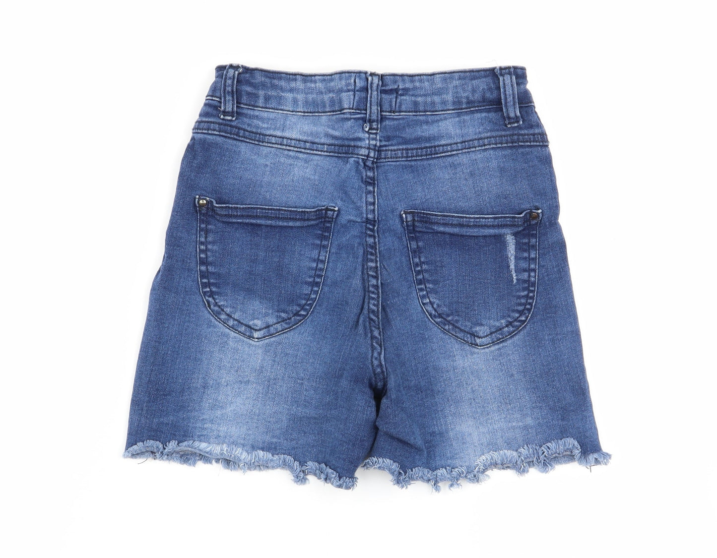 Select Womens Blue   Hot Pants Shorts Size 6