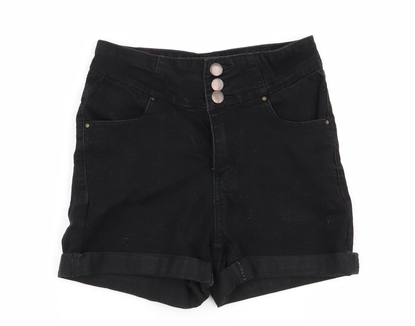 Select Womens Black   Hot Pants Shorts Size 6