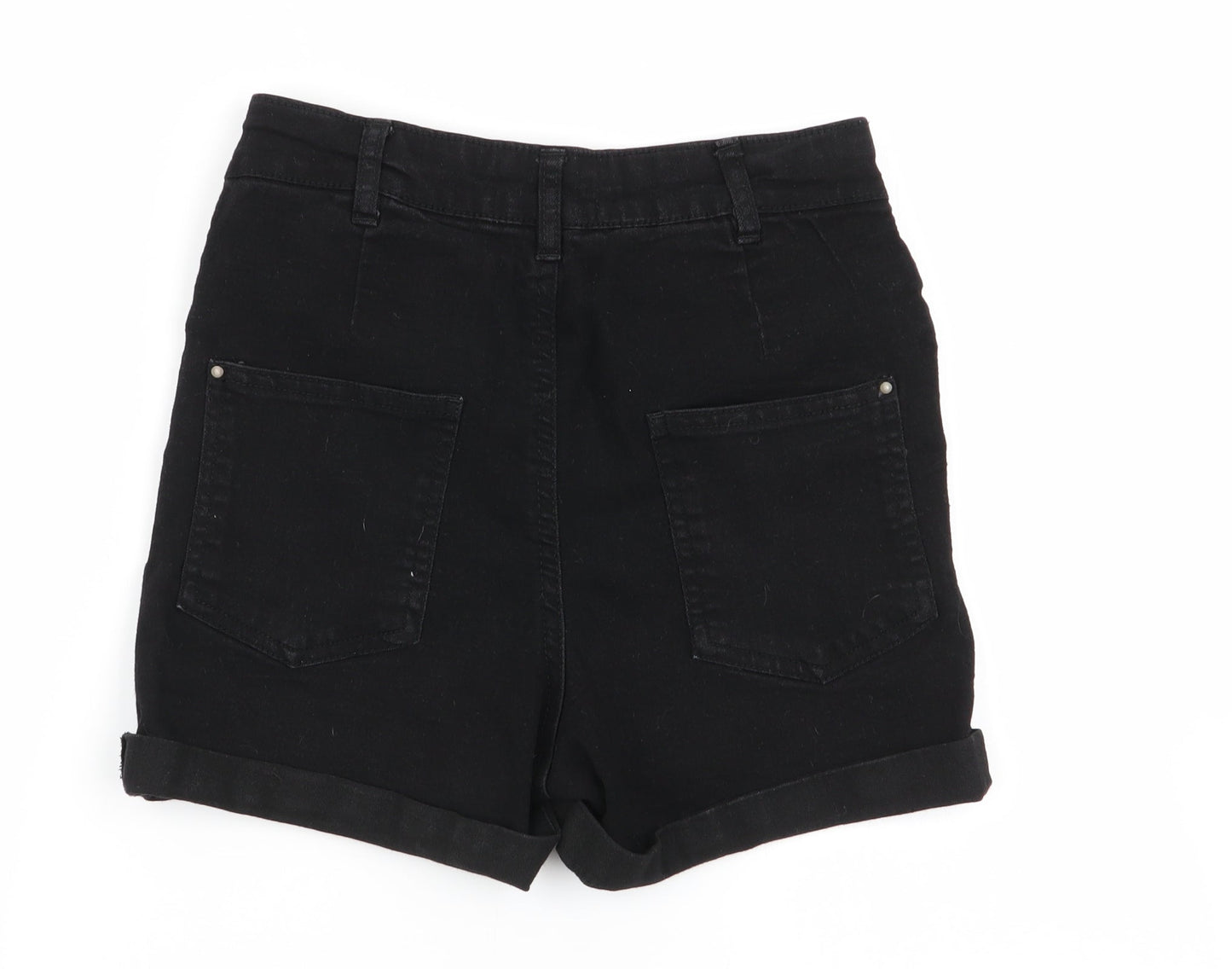 Select Womens Black   Hot Pants Shorts Size 6