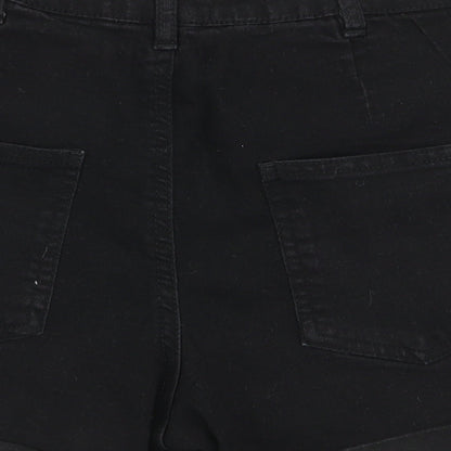 Select Womens Black   Hot Pants Shorts Size 6
