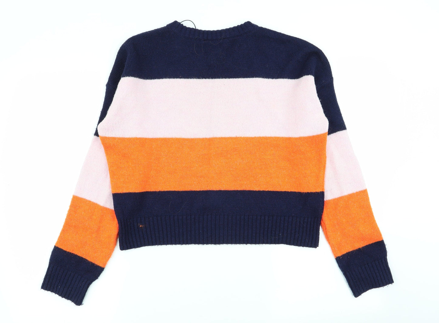 Womens UK Size M New Look Multicoloured Pullover Jumper