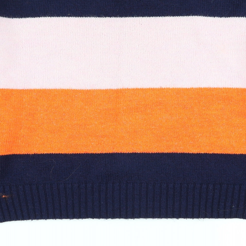 Womens UK Size M New Look Multicoloured Pullover Jumper