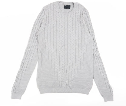 ASOS Mens Grey   Pullover Jumper Size S