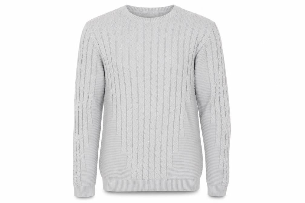 Mens UK Size S ASOS Grey Pullover Jumper