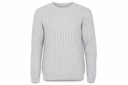 Mens UK Size S ASOS Grey Pullover Jumper