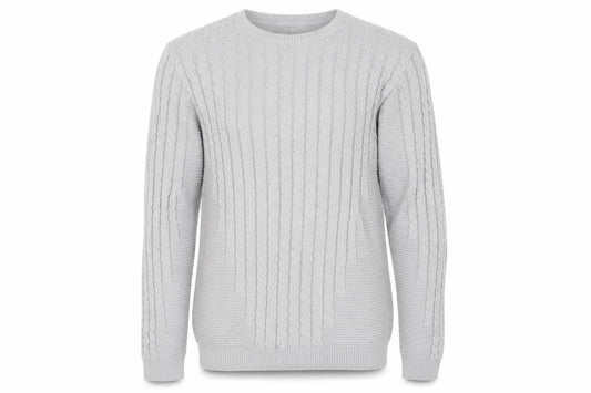 Mens UK Size S ASOS Grey Pullover Jumper