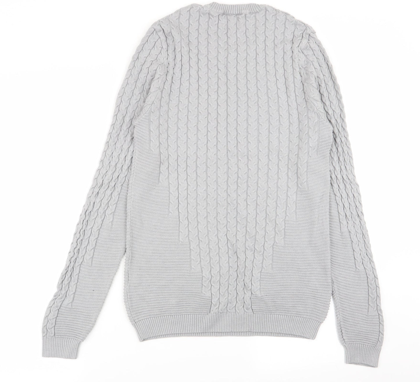 ASOS Mens Grey   Pullover Jumper Size S